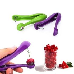 Color: Purple - CHA CHA CHA Cherry Pitter