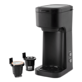Black Matte Single Serve Coffee Maker