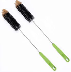 Long Bottle Brush, 17 in Bendable Cleaner Brushes for Cleaning Neck Beer Bottles, Wine, Baby Bottles, Water Bottles, Tumblers, Flask, Bird Feeder
