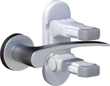 4-Pack Door Handle Baby Proof Lock – Child Proof Door Lever Lock for Kids Safety – Stops Toddler