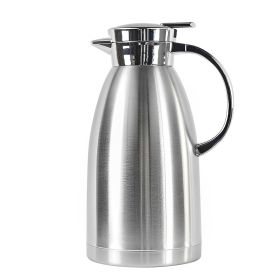 0.61 Gal Stainless Steel Insulated Vacuum Flask – Thermal Water & Coffee Jug, 3-Layer Insulated Bottle for Hot & Cold Drinks