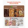 Electric Grain Mill Grinder, 1.8 lbs Commercial Spice Grinders, High Speed 2100W Stainless Steel Pulverizer Powder Machine, for Dry Grains, Spices