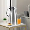 0.61 Gal Stainless Steel Insulated Vacuum Flask – Thermal Water & Coffee Jug, 3-Layer Insulated Bottle for Hot & Cold Drinks