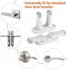 4-Pack Door Handle Baby Proof Lock – Child Proof Door Lever Lock for Kids Safety – Stops Toddler