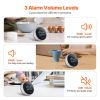 Digital Kitchen Timer, Magnetic Countdown Countup Timer with 3-inch Large LED Display, 3 Volume Levels & 2 Lighting Modes