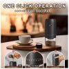 Portable electric coffee grinder, small household coffee bean grinder, multi-functional spice and dried goods crusher; supports various grinding modes
