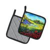 Back Home Pair of Pot Holders Kitchen Heat Resistant Pot Holders Sets Oven Hot Pads for Cooking Baking BBQ, 7 1/2 x 7 1/2