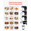 3-in-1 Multifunctional Stand Mixer, 6QT Stainless Steel Bowl, 660W 6+P Speeds Tilt-head Food Mixer with Dough Hook, Wire Whip, Flat Beater