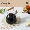 Tea Kettle, Tea Pot with Cool Touch Ergonomic Handle, Teapot Food Grade Stainless Steel, Tea Kettle Stovetop, Kettle Teapot, Whistling Tea Kettle