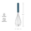 Stainless Steel Wire Kitchen Whisk with Ergonomic Handle, Agave